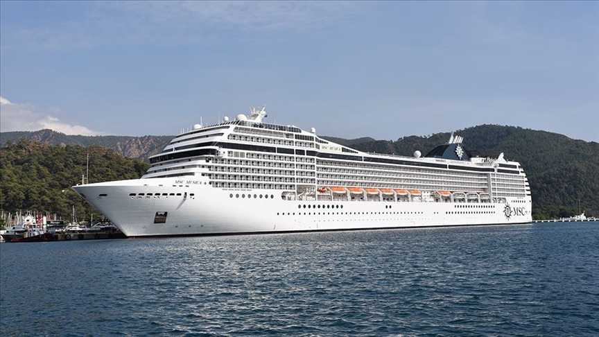 Yolcu gemisi MSC Musica rotasını İsrail yerine Marmaris'e çevirdi